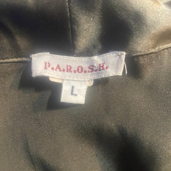 P.A.R.O.S.H Silk Women's Blouse (size L) Made in ITALY - Picture 9 of 12